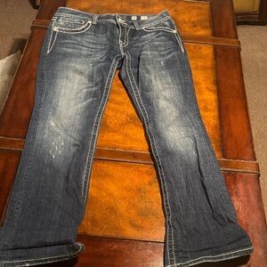 Miss Me Dark Blue Boot Cut Jeans